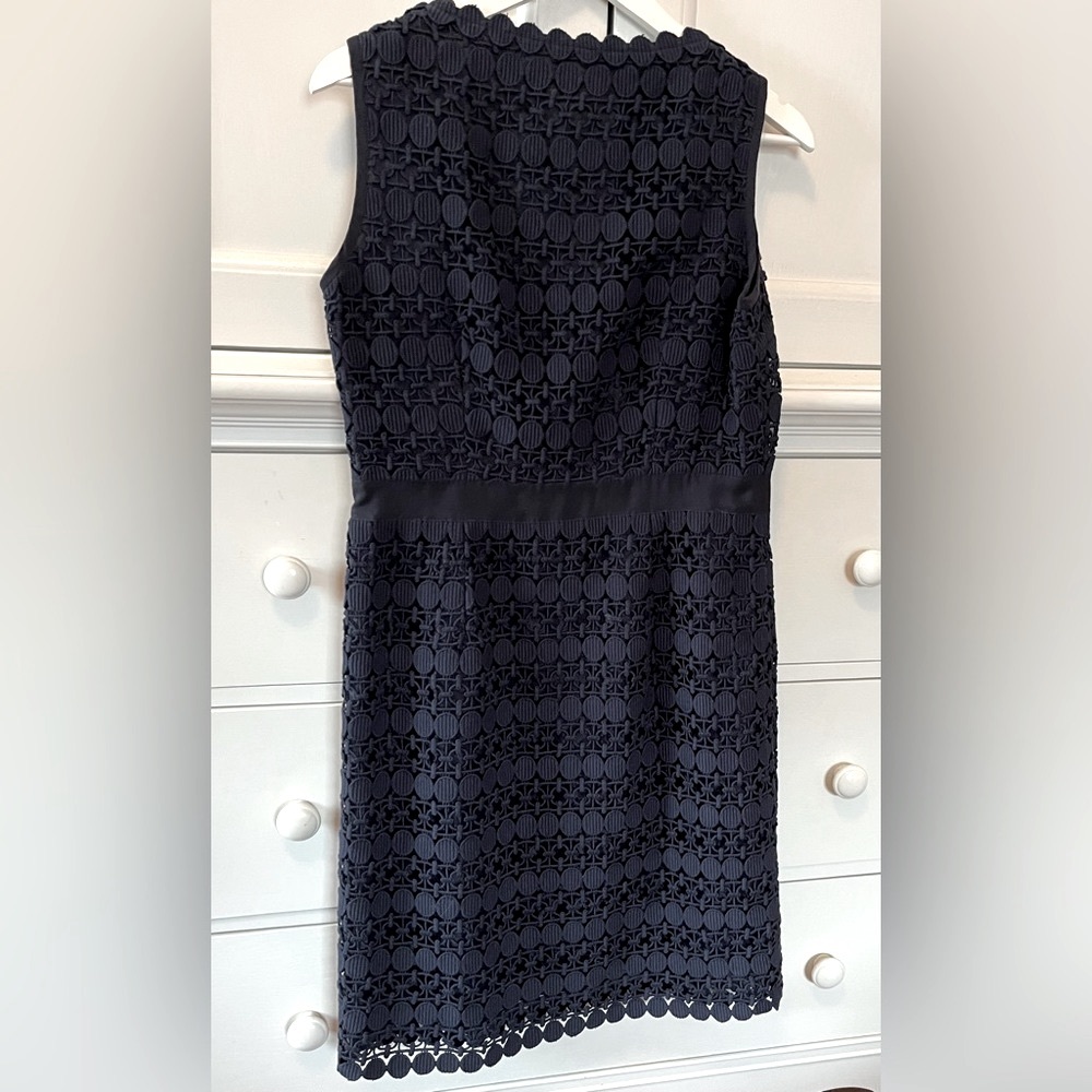 Tory Burch Navy macrame evening size 12 dress